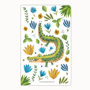 Libreta de Cocodrilo artesanal